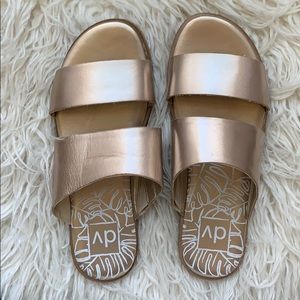 Gold Dolce Vita Sandals from Target
